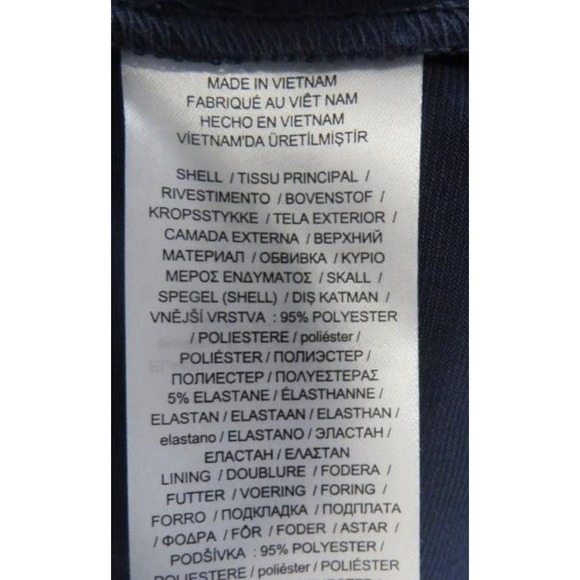 NWT Lauren Ralph Lauren Black And Blue Floral 3/4th Sleeve Wrap Dress Sz 8 - Picture 2 of 4